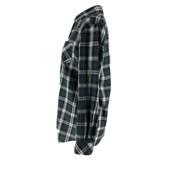 Orvis Dark Green Plaid Button Down Shirt Size 8 - Picture 2 of 7